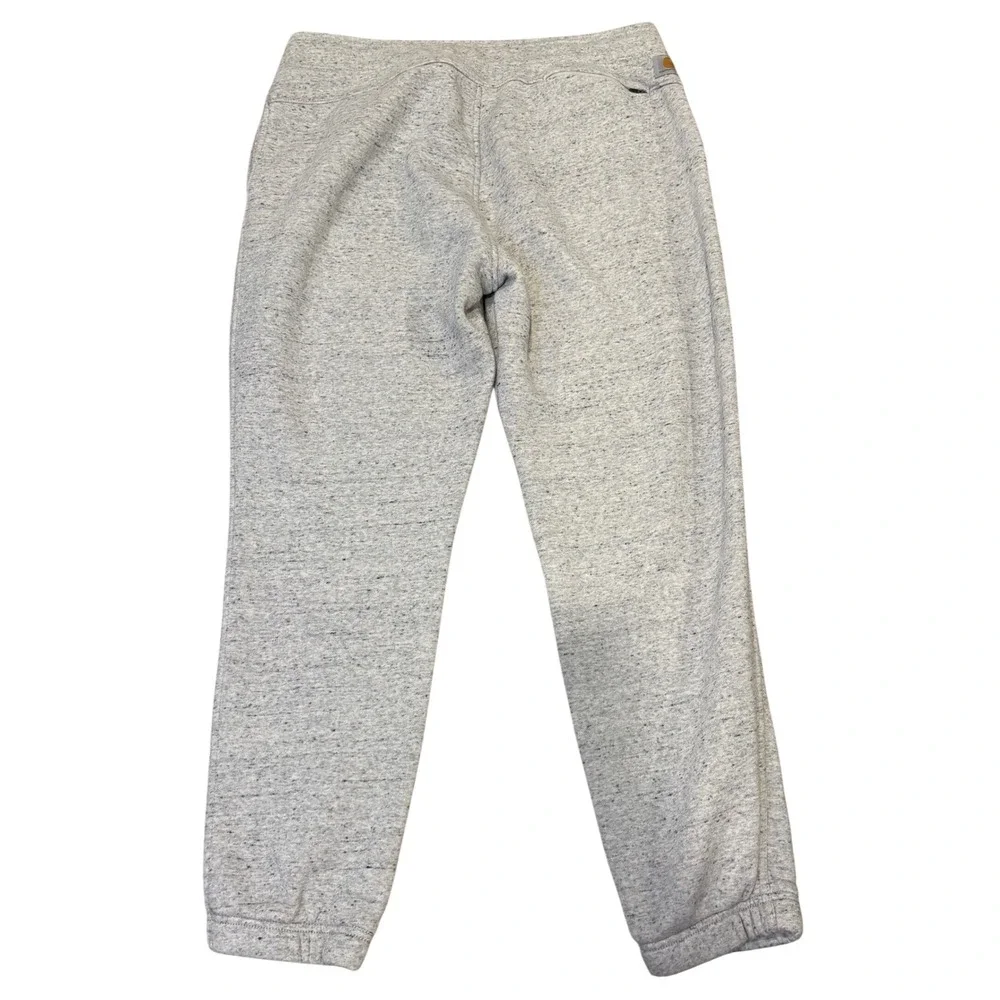 Carhartt Girls Relaxed Fit Fleece Jogger Sweatpants Heather Gray Size L 12-14